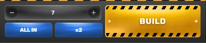 Tower Rush Game Buttons